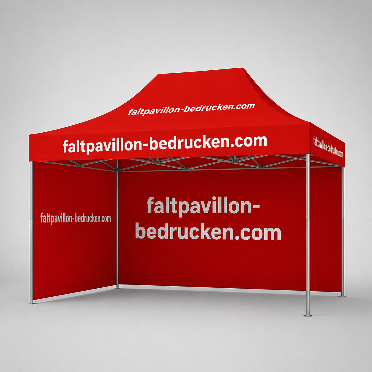 Faltpavillon günstig bedrucken lassen - bedrucktes Werbezelt bestellen