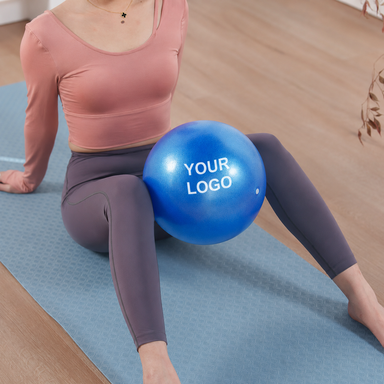 Yoga Ball mit Logo bedrucken