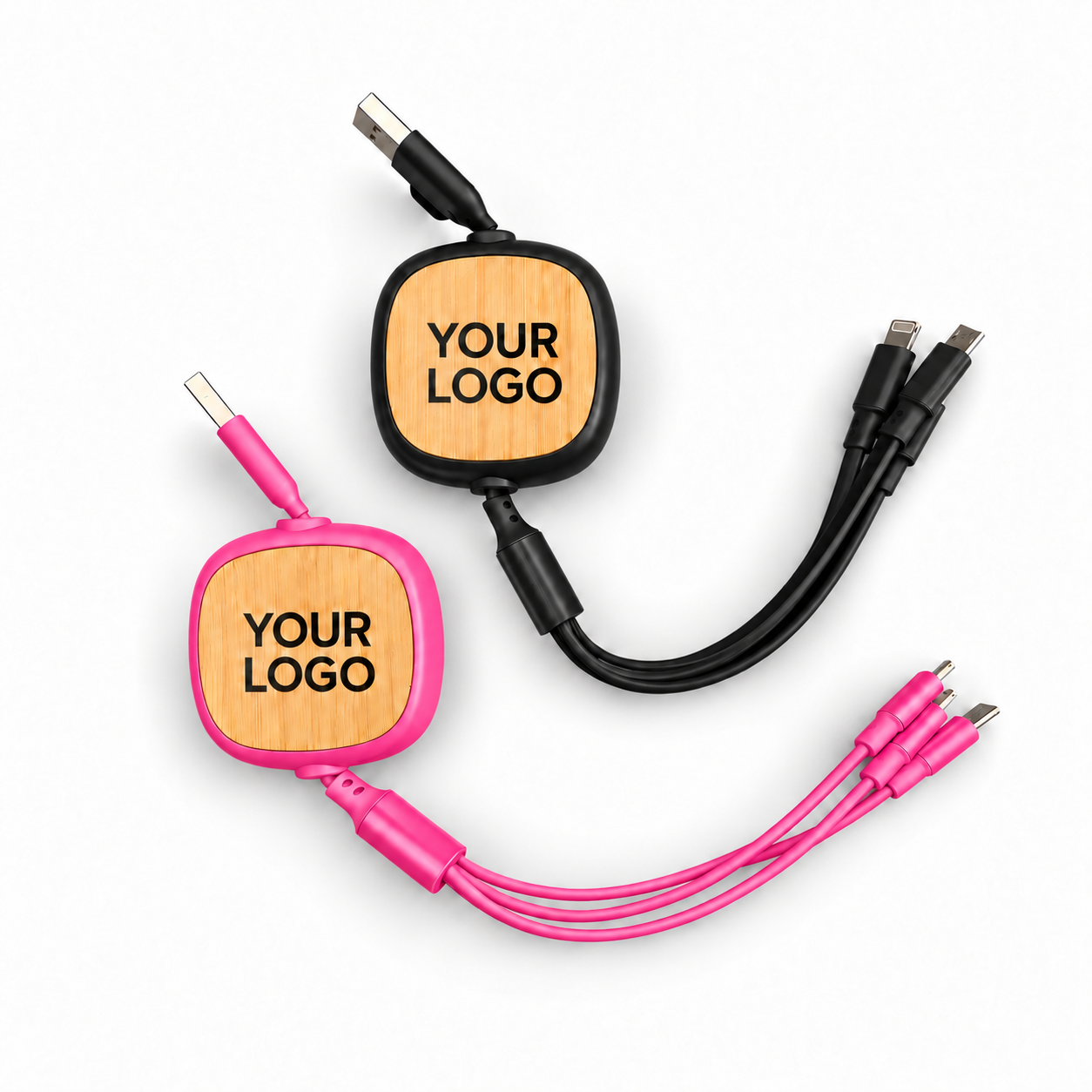 Ausziehbares 3-in-1-Ladekabel