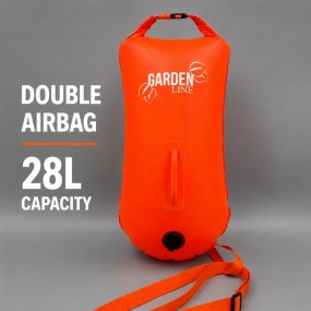 Schwimmboje mit Logo bedrucken – Aufblasbare Schwimmboj...